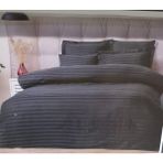 Altınbaşak % 100 Pamuk Always Saten Çift Kişilik Nevresim Takımı Füme Gris - 200 x 220 cm