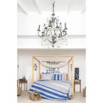 Altınbaşak % 100 Pamuk Creaforce Ranforce Tek Kişilik Nevresim Takımı Nemesıs Moonlit (Havlu Hediyeli ) - 160 x 220 cm - Mavi - Gri