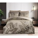 Altınbaşak %100 Pamuk/Cotton Çift Kişilik Modern Desenli Nevresim Takımı Tigra Core - Renkli - 200 x 220 cm