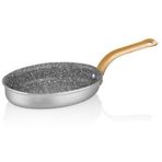 Altınbaşak 11x17 cm Alüminyum Granit Mini Oval Tava