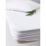 Altınbaşak 200 x 200 Cm. %100 Pamuk Fitted Su Geçirmez Sıvı Geçirmez Yatak Koruyucu Yatak Alez - Beyaz