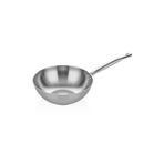 Altınbaşak Çelik Wok Tava 26cm - Paslanmaz Sap