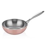 AltınBaşak Elite Multi Metal 26 cm Bakır Wok Tava