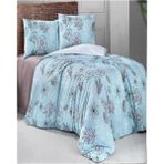 Altınbaşak Home Collection Pamuklu Ranforce Çift Kişilik Çeyizlik 200x220 cm Mint Nevresim Takımı