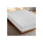 Altınbaşak Luna Kapitone Sıvı Geçirmez Fitted Alez 120x200 cm Beyaz