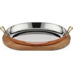 Altınbaşak Multi Metal Bakır Oval Sahan ve Nihale A101OV30A