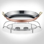 Altınbaşak Multi Metal Bakır Oval Sahan ve Stant A101OV35S