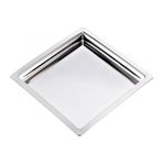 Altınbaşak Paslanmaz 12x12 cm Kare Tepsi