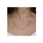 Altınbeyi 22 Ayar Altın Halat Burgu Zincir Kolye 50 Cm 3.92 Gram(Kalınlık 2mm) ABY22ZC002