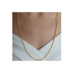 Altınbeyi 22 Ayar Altın Halat Burgu Zincir Kolye 65 Cm 5.25 Gr. (Kalınlık 2mm) ABY22ZC005