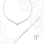 ALTINBEYI Taşlı Gerdanlık Set 19.00 Gram 14 Ayar Altın