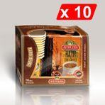 Altıncezve Altın Cezve Hazır Türk Kahvesi Ofis Seti Orta Şekerli 10 x 9 gr - 10LU Paket - Öğütülmüş - 900 gr