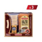 Altıncezve Altın Cezve Hazır Türk Kahvesi Ofis Seti Orta Şekerli 10 x 9 gr - 3lü Paket - 270 gr