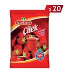 Altıncezve Çilek Aromalı Içecek Tozu 250 gr - 20Lİ Paket - 5 kg