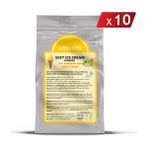 Altıncezve Soft Dondurma Tozu Limonlu 1.300 gr x 10 Adet - 5l (Süt)