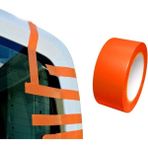 Altınmakas Turuncu Pvc Aksesuar Bandı Cam Montaj Bandı Cam Yapıştırma 30 mt 45MM - 1 Adet