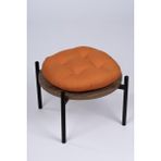 Altınpamuk Defne Yuvarlak Sandalye-Tabure Minderi 37 cm Turuncu - 37 x 37 cm