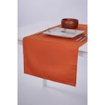 ALTINPAMUK Keten Runner Leke Tutmaz Kumaş Turuncu 40x140