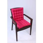 ALTINPAMUK Lotus Lüx Pofidik Rattan Lotus Sandalye Minderi 43x93 Fuşya