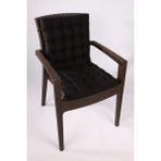 Altınpamuk Lux Pofidik Rattan Lotus Sandalye Minderi 43 x 93 cm. Siyah
