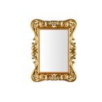 Altıntepe Dekoratif Küçük Kare Ayna Gold 54*67