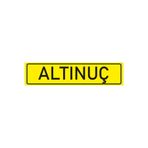 Altınuç Art Design Kişiye Özel İsim PVC Dekor Plaka 52x12 cm