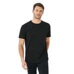 ALTINYILDIZ CLASSICS 360 Derece Esneyen Slim Fit Bisiklet Yaka Tişört, 2XL, 4A4800000011, Siyah, Erkek