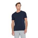 ALTINYILDIZ CLASSICS 360 Derece Esneyen Slim Fit Bisiklet Yaka Tişört, S, 4A4800000011, Lacivert, Erkek