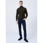 Altınyıldız Classics 4A1400000101 Normal Bel Slim Fit Lacivert Erkek Pantolon