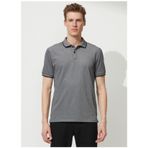 Altınyıldız Classics 4A9000000003 Polo Yaka Siyah Beyaz Erkek T Shirt