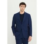ALTINYILDIZ CLASSICS Altınyıldız Classics Bağlamalı Bel Slim Fit Lacivert Erkek Takım Elbise ACE030252226_LACİ