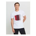 ALTINYILDIZ CLASSICS Altınyıldız Classics Bisiklet Yaka Baskılı Beyaz Erkek T-Shirt ACE091252071_BYZ
