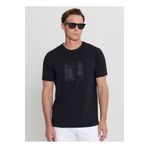 ALTINYILDIZ CLASSICS Altınyıldız Classics Bisiklet Yaka Baskılı Siyah Erkek T-Shirt ACE091252072_SYH