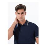 ALTINYILDIZ CLASSICS Altınyıldız Classics Polo Yaka Düz Lacivert Erkek T-Shirt ACE091252344_LAC