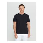 ALTINYILDIZ CLASSICS Altınyıldız Classics Polo Yaka Jakarlı Siyah Erkek T-Shirt ACE091252104_SYH