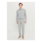 ALTINYILDIZ CLASSICS Bağlamalı Bel Normal Paça Jogger Gri Erkek Pantolon ACE001261525_GRI