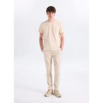 Altınyıldız Classics Bej Erkek Slim Fit T-Shirt ACE091262933 - 2XL