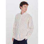 Altınyıldız Classics Beyaz - Bej Erkek Regular Fit Gömlek ACE201262078 - 3XL