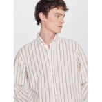 ALTINYILDIZ CLASSICS Beyaz - Bej Regular Fit Gömlek, S, 5003361392, Beyaz - Bej, Erkek