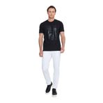 ALTINYILDIZ CLASSICS Bisiklet Yaka Baskılı T-Shirt, M, 5003252171, Siyah, Erkek