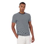 Altınyıldız Classıcs Classics Bisiklet Yaka Düz Erkek T-Shirt Coe091252135_Bel, Beyaz - Lacivert, S