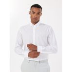 Altınyıldız Classics Comfort Fit Düğmeli Yaka Beyaz Erkek Gömlek ACE020252163_BYZ - 3XL