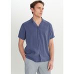 Altınyıldız Classics Comfort Fit Gömlek Yaka Lacivert Erkek Gömlek ACE026252011_LAC - XL