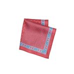 Altınyıldız Classics Desenli Bordo-Mavi Klasik Mendil