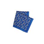 Altınyıldız Classics Desenli Lacivert-Sarı Klasik Mendil