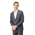 ALTINYILDIZ CLASSICS Erkek Antrasit Slim Fit Dar Kesim Mono Yaka Tweet Desenli Yünlü Takım Elbise - 46 - 6 Drop