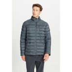 ALTINYILDIZ CLASSICS Erkek Antrasit Standart Fit Normal Kesim Dik Yaka Yan Cepli Casual Mont