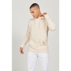 Altınyıldız Classics Erkek Bej %100 Pamuk Standart Fit Normal Kesim Kapüşonlu Uzun Kollu Sweatshirt