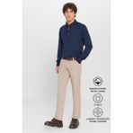 Altınyıldız Classics Erkek Bej Diz İzi Yapmayan Slim Fit Dar Kesim 5 Cep Pamuklu Kanvas Esnek Chino Pantolon - 54