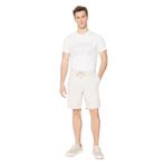 ALTINYILDIZ CLASSICS Erkek Bej Slim Fit Dar Kesim Pamuklu Yan Cepli Örme Şort, Bej, L